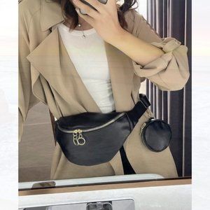 New Pack With Coin Purse Black 145